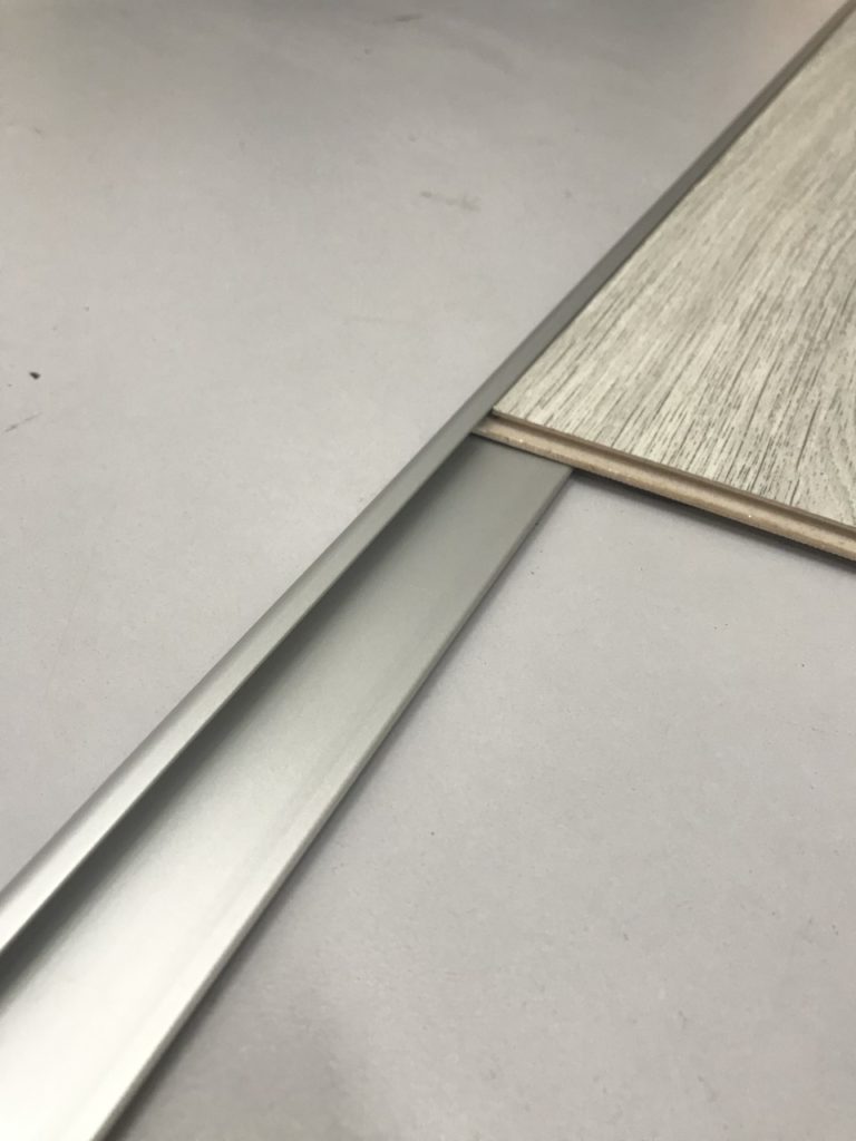 5mm Aluminum End Trim (SILVER) HANYO vinyl flooring factory malaysia
